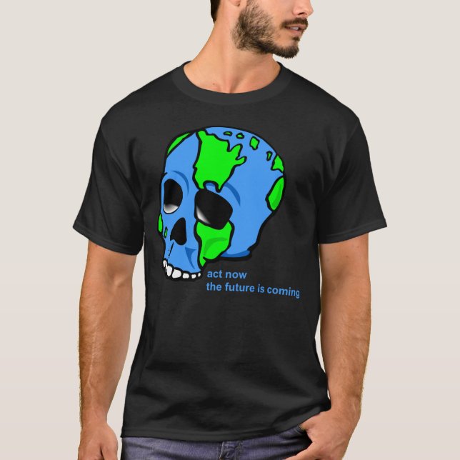 Earth Skull T-Shirt (Front)