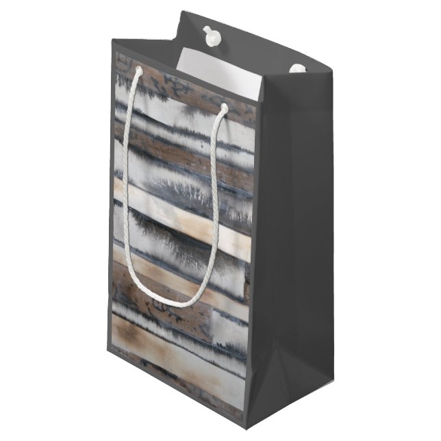 Earth & Smoke I Small Gift Bag (Front Angled)