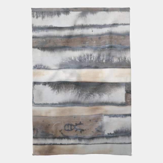 Earth & Smoke I Tea Towel (Vertical)