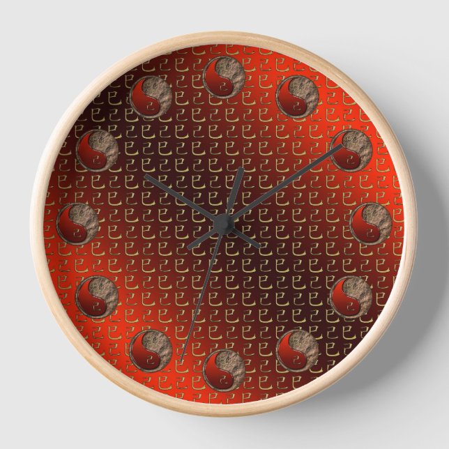 Earth Snake Clock (Front)