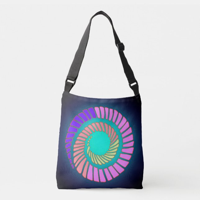 Earth Spiral Crossbody Bag (Front)