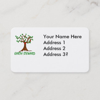Earth Steward Business Card