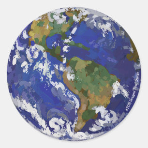 Earth Stickers