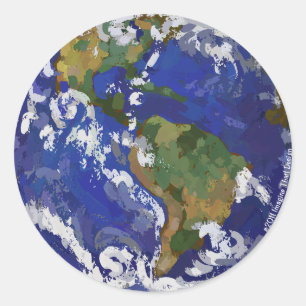 Earth Stickers