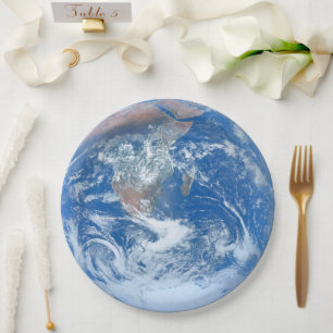 Earth Tableware from the Celestial Collection Paper Plate