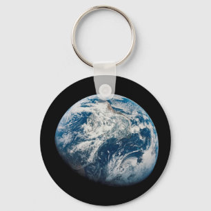 Earth Taken From The Aollo 8 Spacecraft. Key Ring