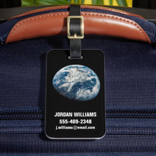 Earth Taken From The Aollo 8 Spacecraft. Luggage Tag