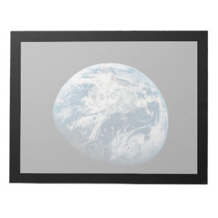 Earth Taken From The Aollo 8 Spacecraft. Notepad