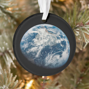 Earth Taken From The Aollo 8 Spacecraft. Ornament