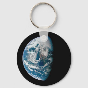 Earth Taken From The Apollo 13 Spacecraft. Key Ring