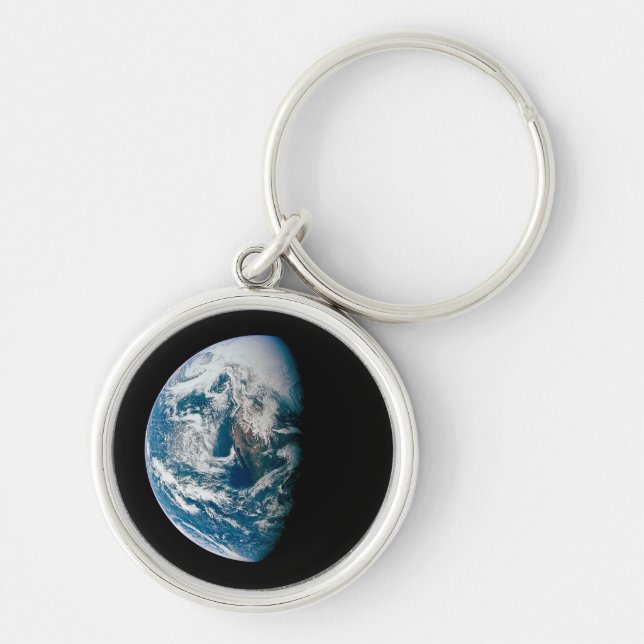Earth Taken From The Apollo 13 Spacecraft. Key Ring (Front)