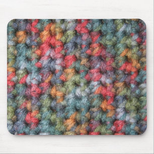 Earth Tone Crochet Mouse Mat