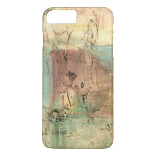 Earth Tone Painting with Cracked Surface iPhone 8 Plus/7 Plus Case