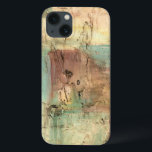 Earth Tone Painting with Cracked Surface iPhone 13 Case<br><div class="desc">This imaginative work by Ethan Harper uses earth tones and ragged brush strokes to create the illusion of a cracked surface. The thick paint is heavily layered,  helping the colours mix together. Get your hands on this print today!</div>