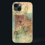 Earth Tone Painting with Cracked Surface iPhone 13 Case<br><div class="desc">This imaginative work by Ethan Harper uses earth tones and ragged brush strokes to create the illusion of a cracked surface. The thick paint is heavily layered,  helping the colours mix together. Get your hands on this print today!</div>