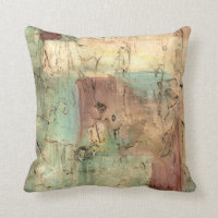 Earth Tone Painting with Cracked Surface