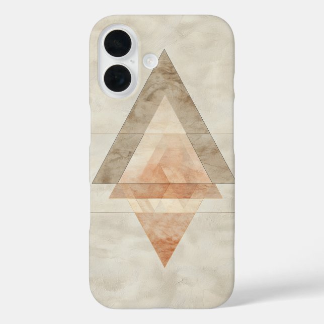 Earth Tone Prism Case-Mate iPhone Case (Back)