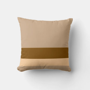 Earth Tone w/ Divider Lines + Any Two Colors Cushion