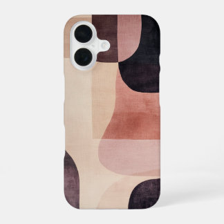 Earth Toned Abstract iPhone 16 Case