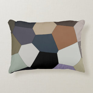 Earth Toned Pattern Decorative Cushion