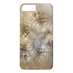 Earth Tones Abstract Modern Fractal Art Texture iPhone 8 Plus/7 Plus Case