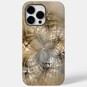 Earth Tones Abstract Modern Fractal Art Texture Case-Mate iPhone 14 Pro Max Case