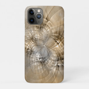 Earth Tones Abstract Modern Fractal Art Texture iPhone 11 Pro Case
