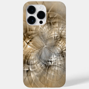 Earth Tones Abstract Modern Fractal Art Texture Case-Mate iPhone 14 Pro Max Case