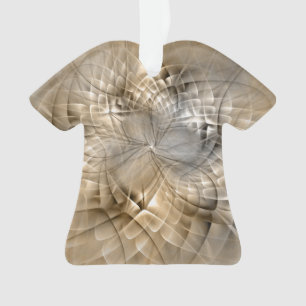 Earth Tones Abstract Modern Fractal Art Texture Ornament