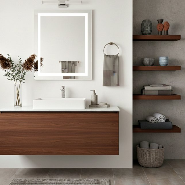 Earth tones abstract squares  bath towel set (Creator Uploaded)