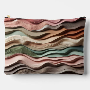 Earth Tones Eye Shadow Hues Vibes Accessory Pouch