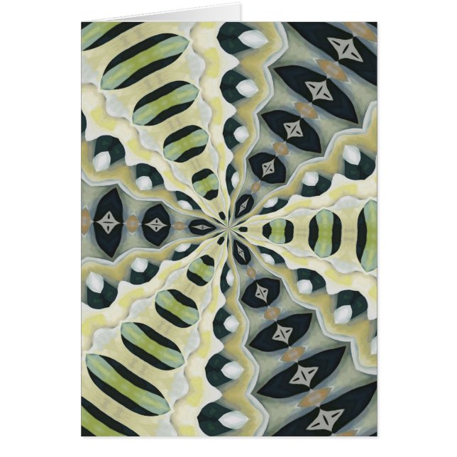 Earth Tones Symmetrical Kaleidoscope (Front)