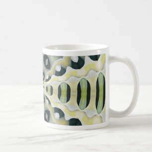 Earth Tones Symmetrical Kaleidoscope Coffee Mug