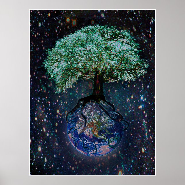 Earth Tree of Life Poster (Front)