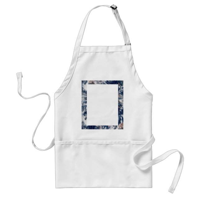 Earth Trim Border and Background Template Standard Apron (Front)