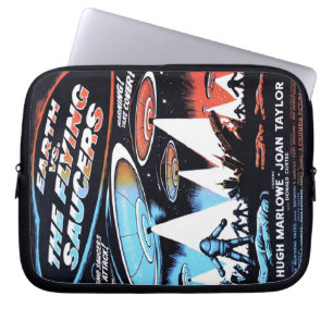 Earth Versus The Flying Saucers Laptop Sleeve