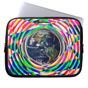 Earth Vibes by Kenneth Yoncich Laptop Sleeve