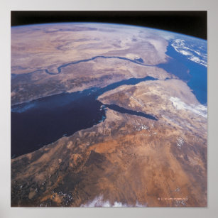 Earth Viewed from Space 2 Poster