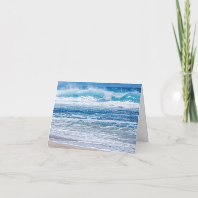 Earth, Wind, and Sea Note Card Set (Front)