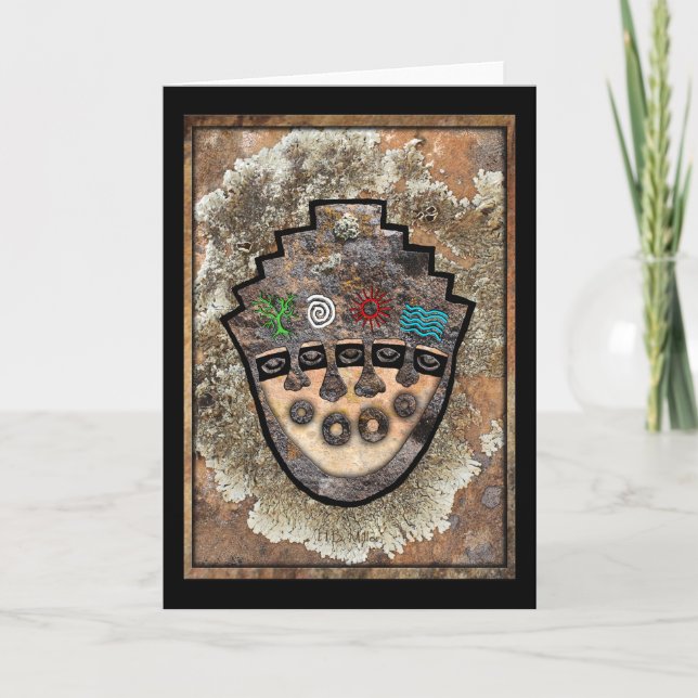 Earth Wind Fire and Water Card (Front)