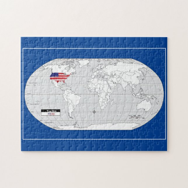 Earth, You Are Here Jigsaw Puzzle (Horizontal)