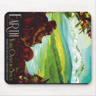 Earth - Your Oasis in Space Mouse Mat