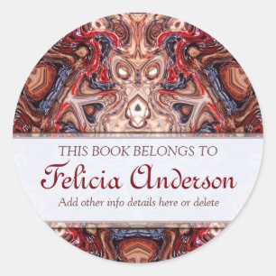 Earthalia : Bookplate Label