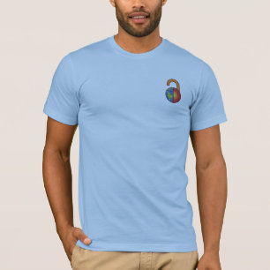 EarthArXiv light blue T T-Shirt