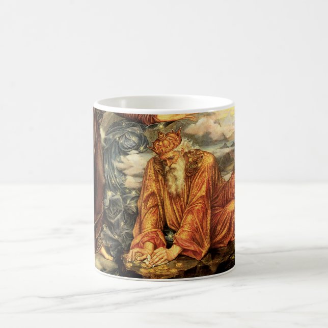 Earthbound by Evelyn De Morgan, Victorian Art Coffee Mug (Center)