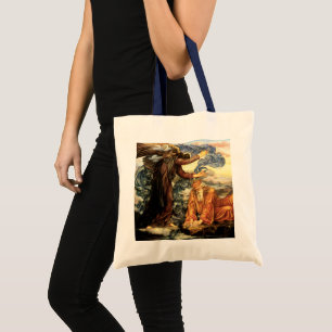 Earthbound by Evelyn De Morgan, Victorian Art Tote Bag