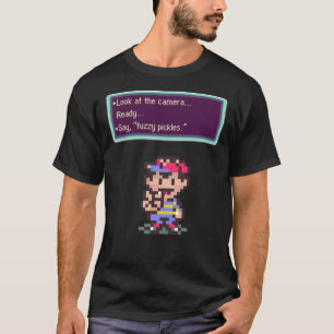 Earthbound Fuzzy Pickles   T-Shirt