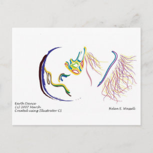earthdance postcard