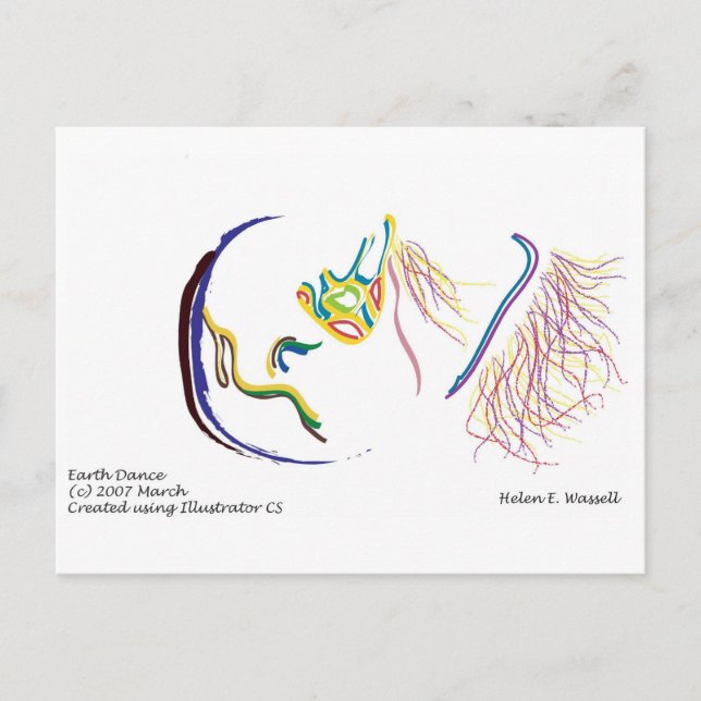 earthdance postcard (Front)