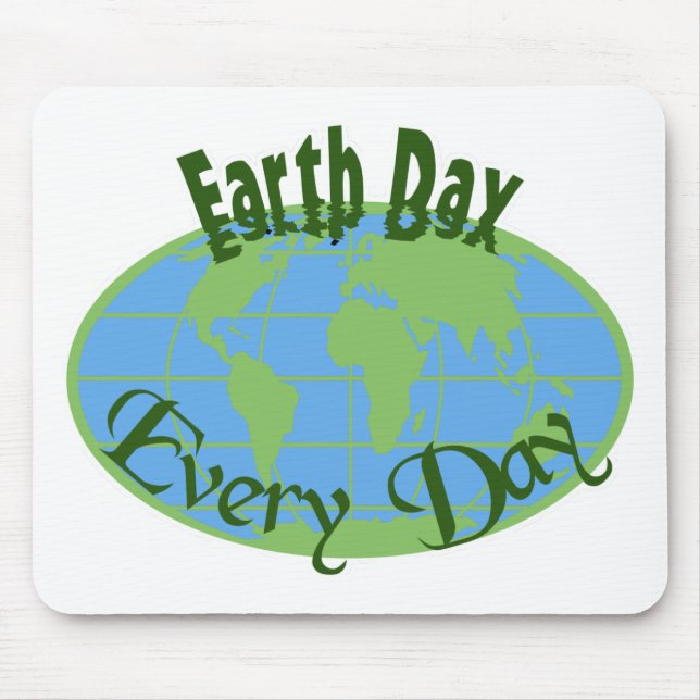 EarthDay-9d Mouse Mat (Front)